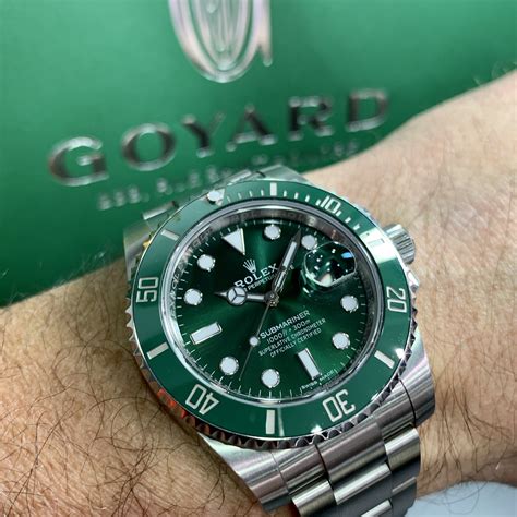 Rolex Submariner green face price